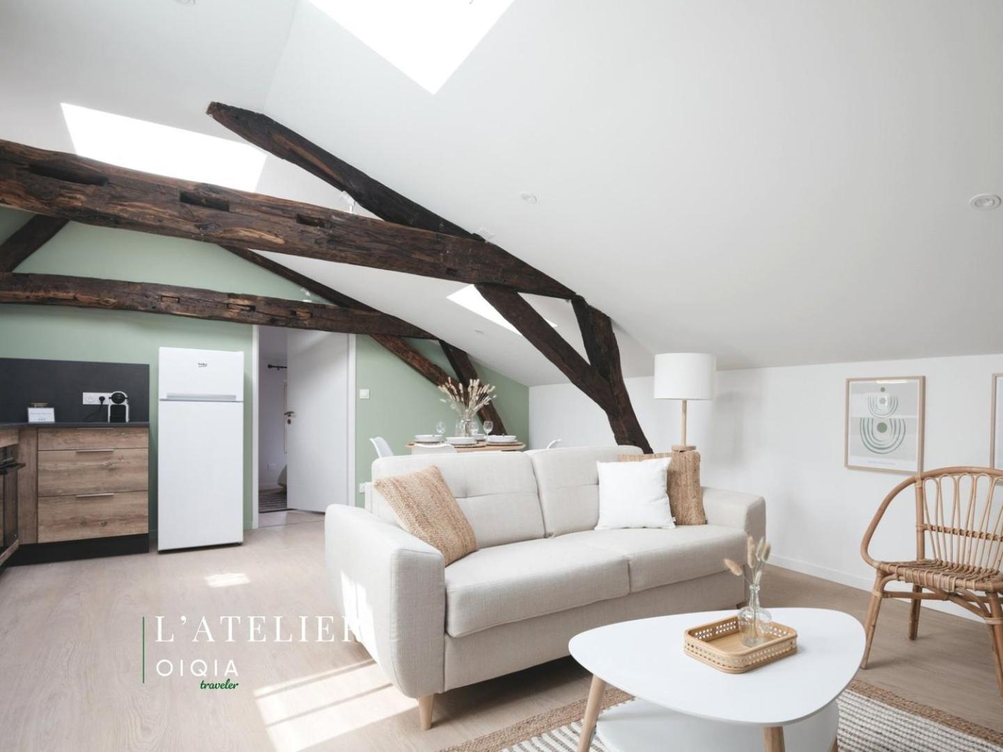 L'Atelier ~ Centre-Ville ~ Climatisation 佩里格 外观 照片